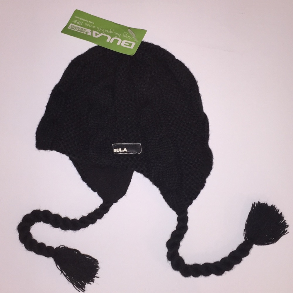 Bula Knit Black Hat - Never worn!